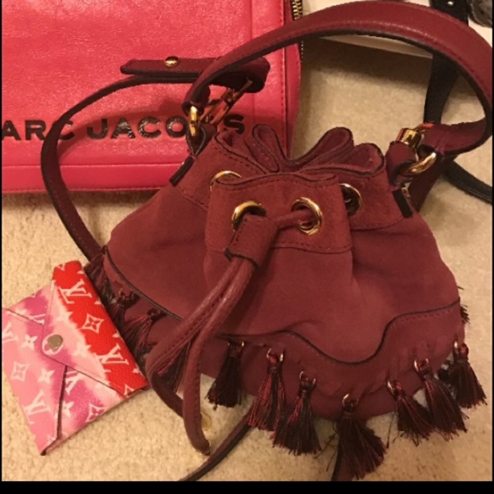 MILLY Two way Crossbody Tassel Bag